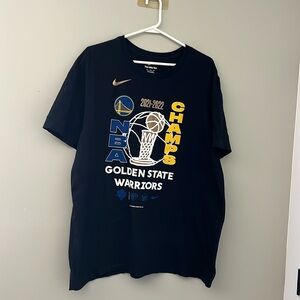 Nike Golden State Warriors 2021-2022 NBA Champs T-Shirt